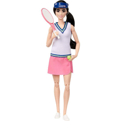 Barbie Doll And Accessories, Career Tennis Player Doll With Racket And Ball, Hkt73 - Image 4