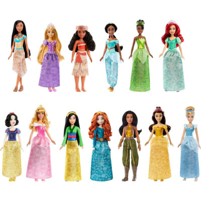 Disney Princess Ultimate Princess Collection 13 Dolls New (Box Damaged) - Image 3