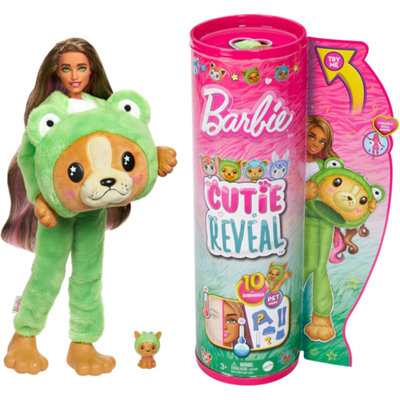 B&Q -  Cutie Reveal Chelsea Doll Green Puppy Frog Costume - Image 4