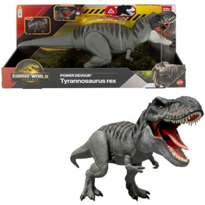 Jurassic World Rebirth Power Devour Tyrannosaurus Rex Dinosaur Figure - Image 3