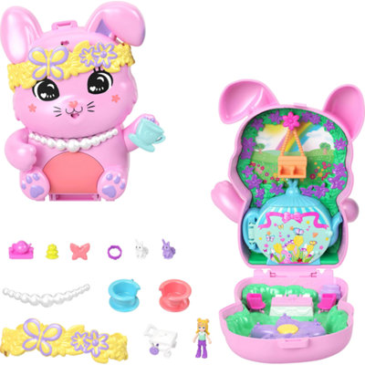 Polly Pocket Tea Party Bunny Playset - Image 2