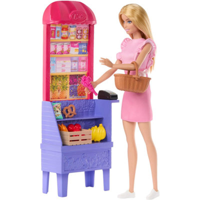Barbie Unisex Multicolor And Terisa Recipe For Friendship Malibu At The Market Playset - Image 6