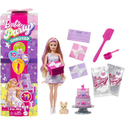 B&Q -  Pet Birthday Series Purple Party Doll Toy For Kids