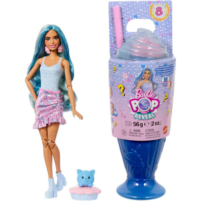 Barbie Pop Reveal Blue Doll Treat Series Surprise Toy - Image 2