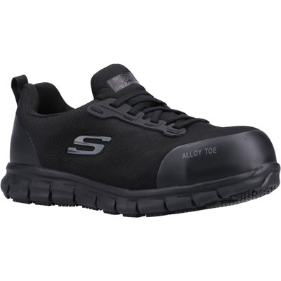Skechers Sure Track Jixie Safety Shoes Black from B&Q