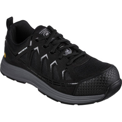 Skechers Malad Ii Safety Trainers Black from B&Q