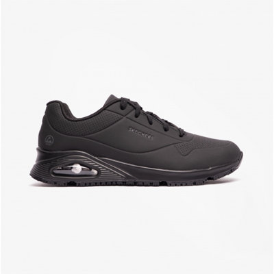 Skechers 200054Ec/blk 200054Ec Uno SrSutal Mens Trainers Black from B&Q