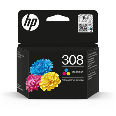 HP 308 Tri-color Original Ink Cartridge Colour Printer Envy 6110 6120 630 6520 - Image 16