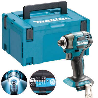 Makita Dtd173Zj 18V Lxt Brushless Cordless Compact Impact Driver + Makpac Case from B&Q