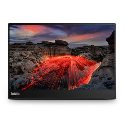 Lenovo Thinkvision M14T Gen 2 Monitor, 35.6 Cm (14 Inches), 2240 X 1400 Pixels, 2.2K, Led, 8 Ms, Black
