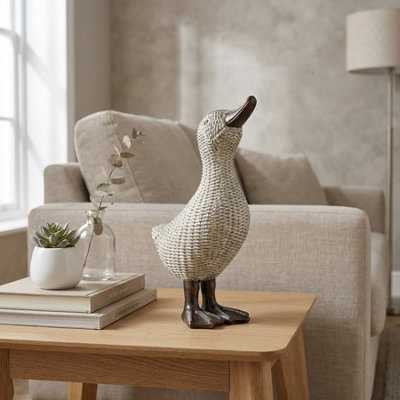 Relica Textured Standing Duck Decoration from B&Q