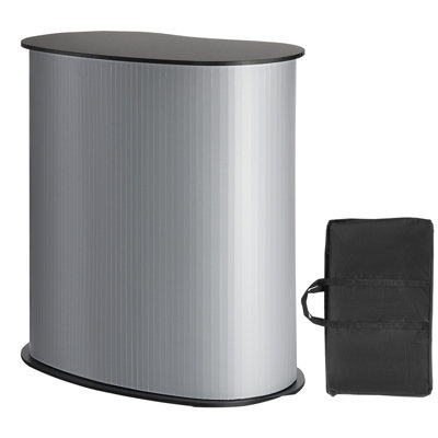 VEVOR Trade Show Display Podium Table Counter Stand 35.43""x19.29""x37.01"" Folding - Image 3