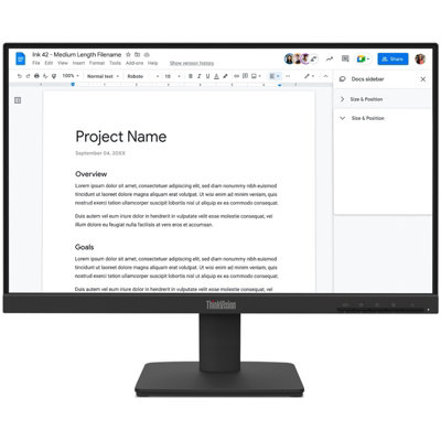 Lenovo 22" Monitor - S22-4E - Full Hd 100Hz
