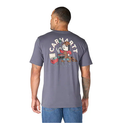 Carhartt Irvine Relaxed Fit Grill T-Shirt Bluestone Xxl from B&Q
