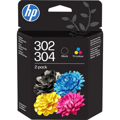 HP 302/304 Black & Tri-Color std 2 pack for HP AMP 130 - Image 94