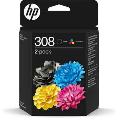 308XL Black Ink Cartridges and 1 × 308XL Colour Ink, Perfetonair 6120e ink Cartr - Image 30