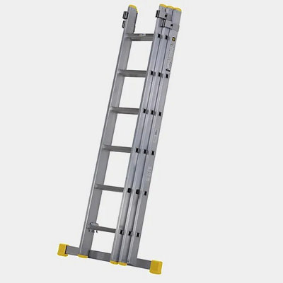 Shop extension ladders.