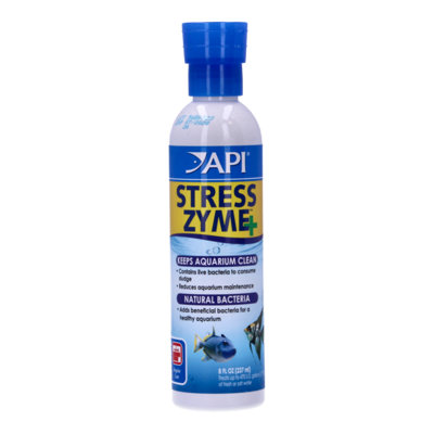 Api Stress Zyme Water Live Bacteria Filter Booster Treatment Aquarium 237Ml from B&Q