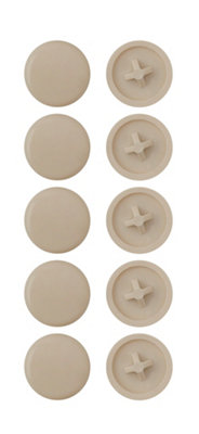  - Magnolia Plastic Screw Cap (Dia)4mmPack Of 20