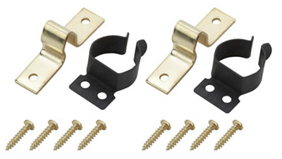 Diall Brass-Plated Cabinet Catch (L)29mm (W)17mm from B&Q