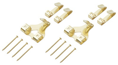 Diall Brass-Plated Picture HookPack Of 60 from B&Q