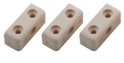 Magnolia Steel Assembly Joint (L)37.5mmPack Of 24 from B&Q