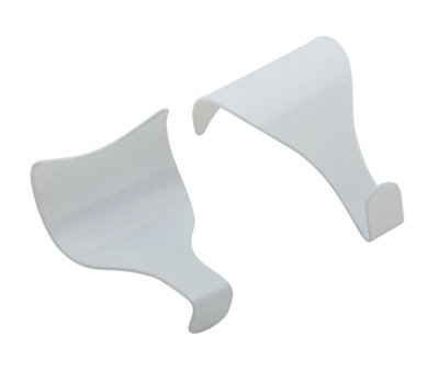 Diall White Picture Hook (W)32mmPack Of 2 from B&Q