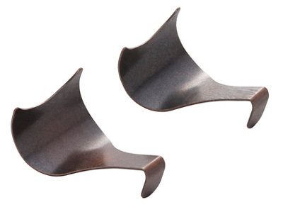 Diall Black Antique Effect Picture Hook (W)46mmPack Of 2 from B&Q