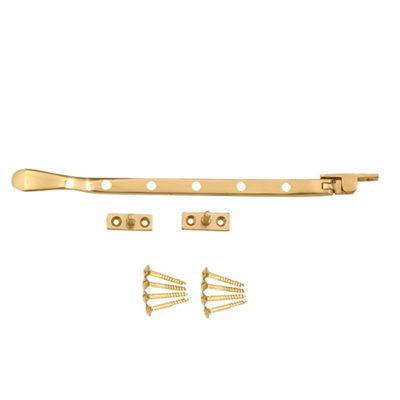Brass Effect Metal Casement Stay from B&Q