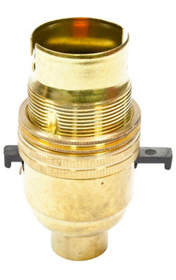 Safety Switch Bayonet Cap (B22) Lampholder 63413 from B&Q