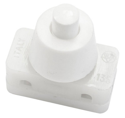  - White Press Plug-In Switch