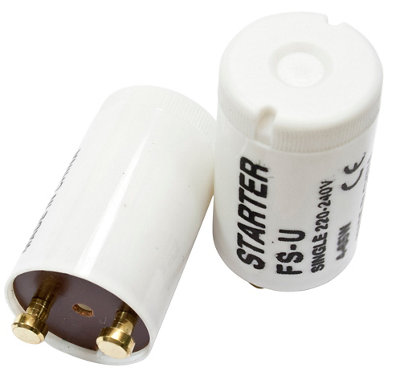 4-65W 240V Fluorescent Batten StarterPack Of 2 from B&Q