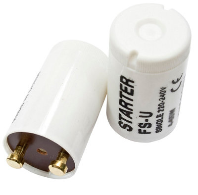 70-100W 240V Fluorescent Batten StarterPack Of 2 from B&Q