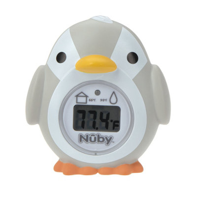 Nuby Penguin Bath & Room Floating Digital Thermometer from B&Q