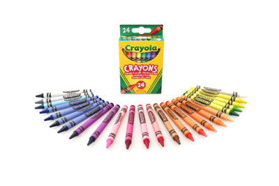 Crayola CrayonsBright Strong ColoursMulti24 Count (Pack Of 1) (Packaging May Vary) from B&Q