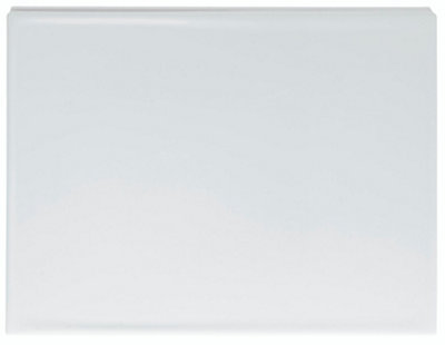 Cooke & Lewis Adelphi White Curved End Bath Panel (H)51.5Cm (W)70Cm from B&Q