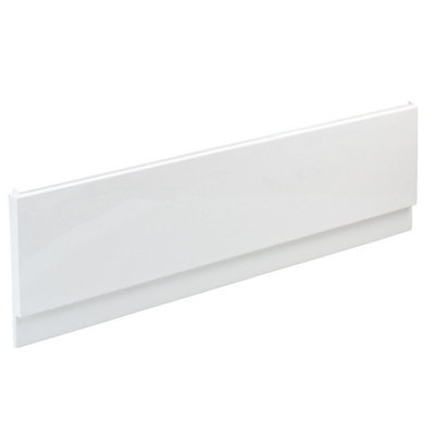 Cooke & Lewis Shaftesbury White Front Bath Panel (H)51Cm (W)150Cm from B&Q
