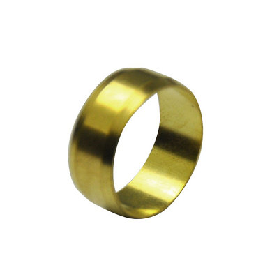 Plumbsure Brass Compression Olive (Dia)15mmPack Of 100 from B&Q