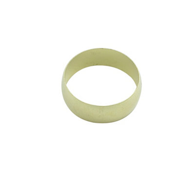 Plumbsure Brass Compression Olive (Dia)22mmPack Of 20 from B&Q