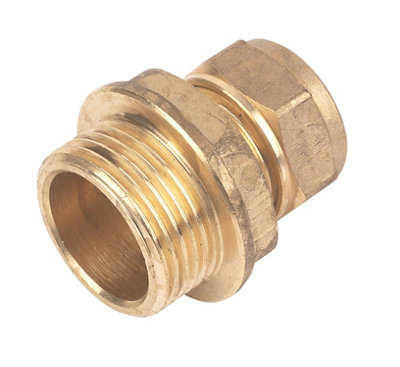 Plumbsure Straight Coupler 15mm X from B&Q