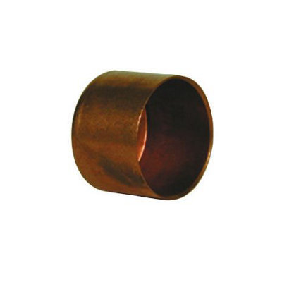 Copper End Feed Stop End (Dia)22mmPack Of 2 from B&Q