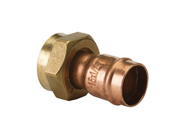 Plumbsure Tap Connector Bq28620174 1 Solder Ring 15mm from B&Q