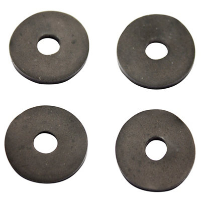 Plumbsure Rubber Washer, Pack Of 4