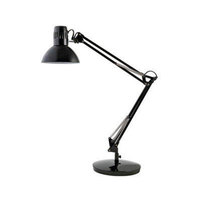 Alba Architect Double Arm Desk LampBlack (Archi N) from B&Q