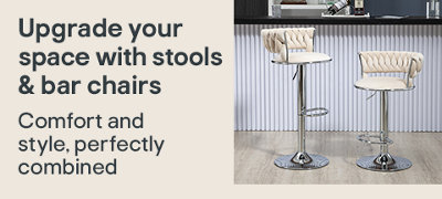 Shop stools and bar chairs.