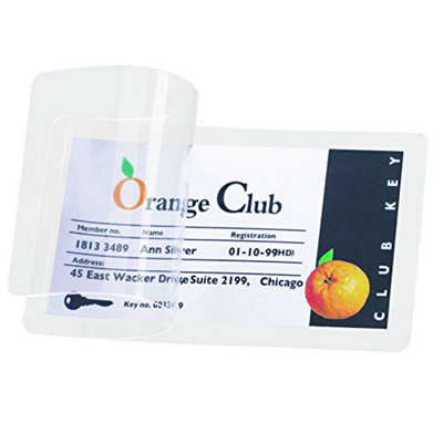 VELTECH Pelltech 54 X 86mm Self Laminating Card (Pack Of 100) from B&Q