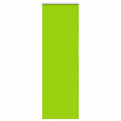 Berkfield Green Roller Blind Blackout Leaves 45X175 Cm Fabric Width 40.7 Cm Polyester 40.7Cm