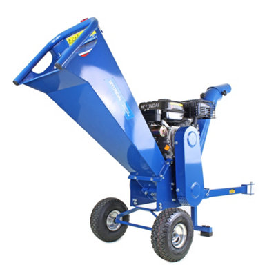 Hyundai 212Cc 70mm Petrol Wood Chipper 7Hp Electric Start 4-Stroke Hych7070E-2 from B&Q