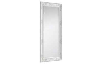 Ashfield Palais White Lean-To-Dress Mirror from B&Q