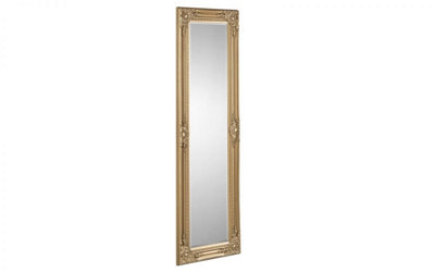 Ashfield Palais Golden Long Dress Mirror from B&Q